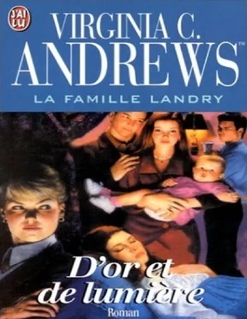 D'or et de lumiere de Virginia C Andrews, couverture du livre
