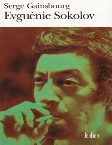 Evguénie Sokolov de Serge Gainsbourg, couverture du livre