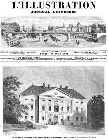 L'Illustration, No. 1591, 23 Août 1873 de Various, couverture du livre