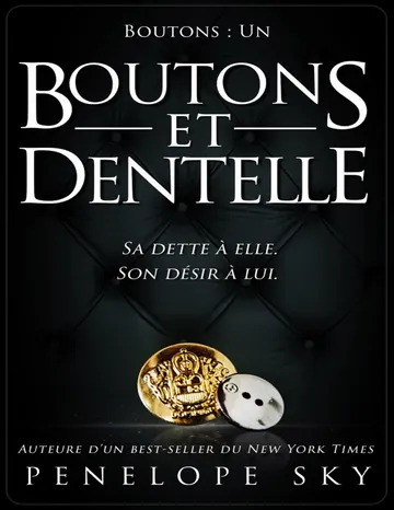 Boutons et dentelle de Penelope Sky, couverture du livre