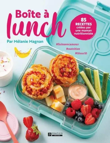 Boite à lunch de Mélanie Magnan, couverture du livre