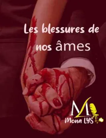 Les blessures de nos âmes de Mona Lys, couverture du livre