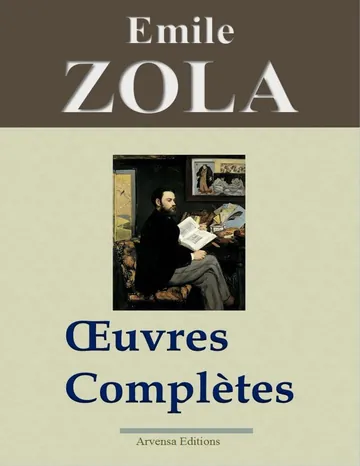 Oeuvres complètes d’Émile Zola, couverture du livre