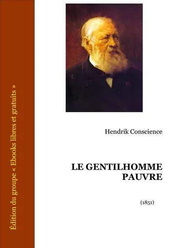 Le Gentilhomme pauvre d’Hendrik Conscience, couverture du livre