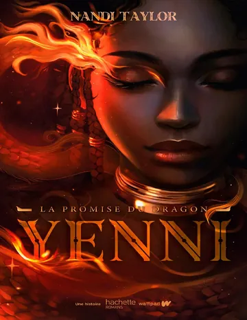 Yenni, la promise du dragon de Nandi Taylor, couverture du livre