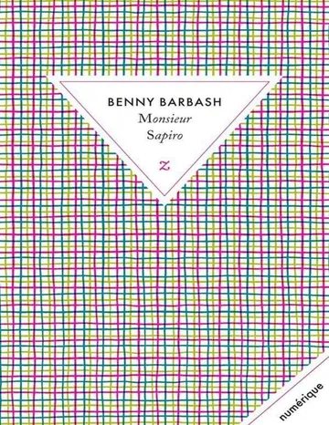 Monsieur Sapiro de Benny Barbash, couverture du livre