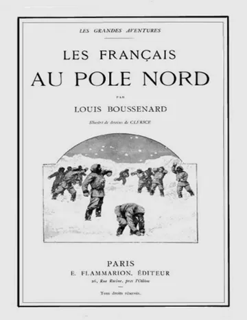 Les français au pôle Nord de Louis Boussenard, couverture du livre