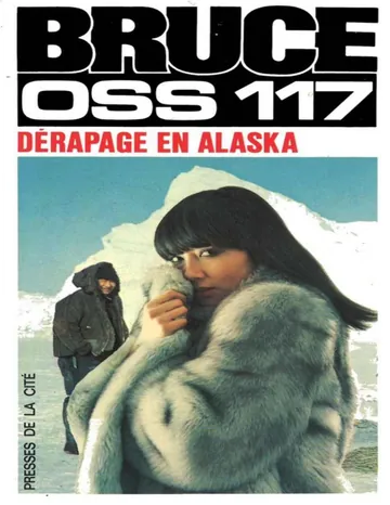 Dérapage en Alaska de Josette Bruce, couverture du livre