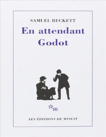 En attendant Godot de Samuel Beckett, couverture du livre