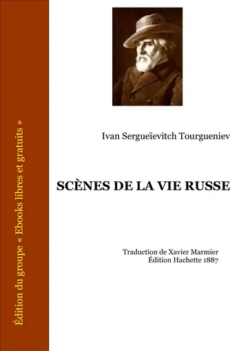 Scènes De La Vie Russe d’Ivan Sergueïevitch Tourgueniev, couverture du livre