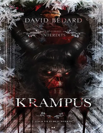 Les contes interdits : Krampus de David Bédard, couverture du livre
