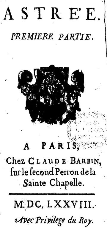 L'Astrée - Première partie d’Anonyme, couverture du livre