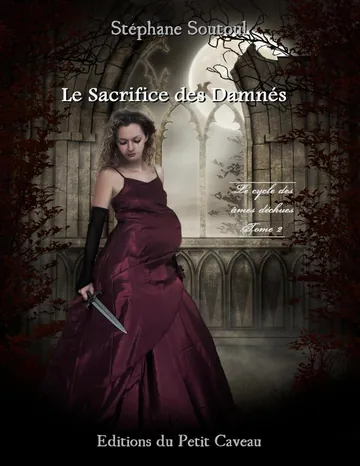 Le Cycle des Âmes Déchues 02 Le Sacrifice des Damnés de Stéphane Soutoul, couverture du livre