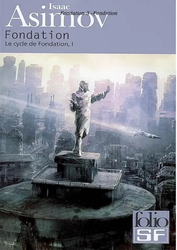 Fondation d’Asimov, couverture du livre
