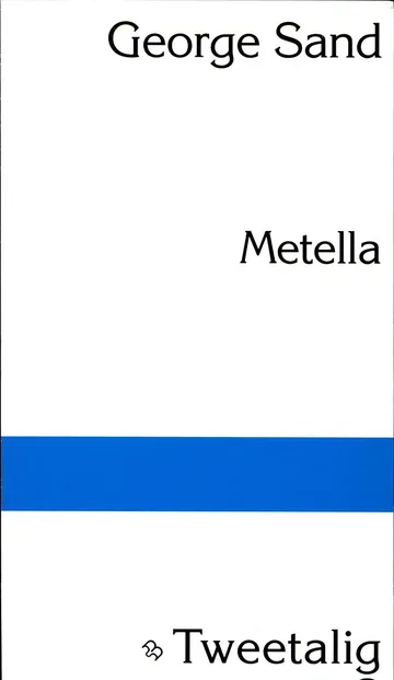Metella de George Sand, couverture du livre