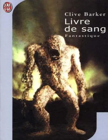 Livre de sang de Clive Barker, couverture du livre