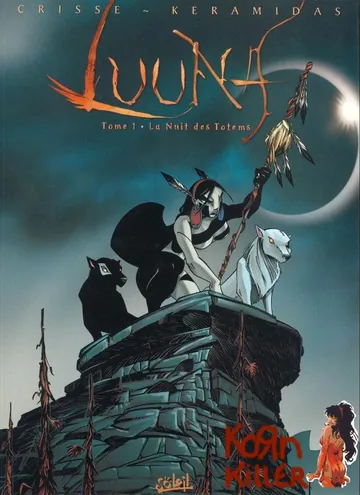Luuna de Didier Crisse, couverture du livre