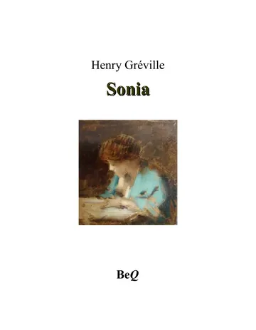 Sonia d’Henry Gréville, couverture du livre