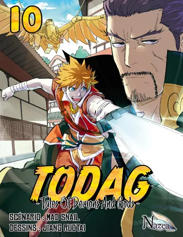 Todag: Tales of Demons and Gods - Tome 10 de Mad Snail, couverture du livre