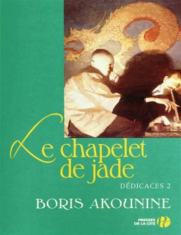Le chapelet de jade de Boris Akounine, couverture du livre