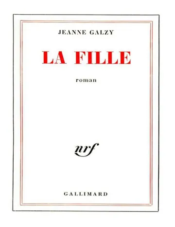 La fille de Jeanne Galzy, couverture du livre