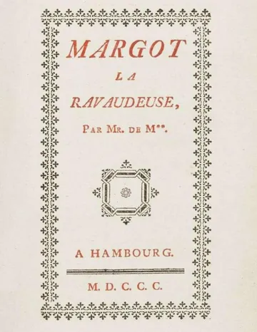 Margot la Ravaudeuse de Louis Charles Fougeret de Monbron, couverture du livre