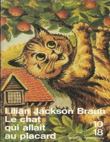 Le chat qui allait au placard de Lilian Jackson Braun, couverture du livre