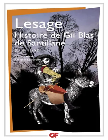 Histoire de Gil Blas de Santillane d’Alain-René Lesage, couverture du livre