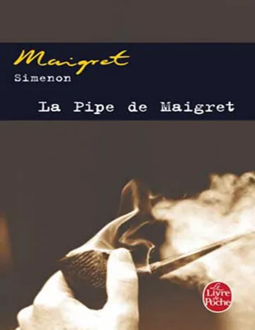 La pipe de Maigret de Georges Simenon, couverture du livre