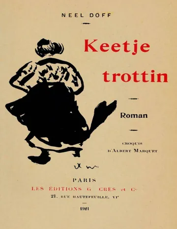 Keetje Trottin de Neel Doff, couverture du livre