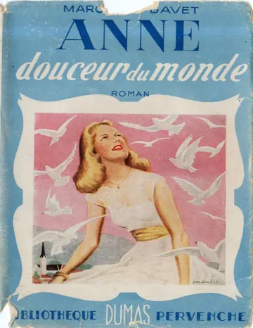 Anne douceur du monde de Marcelle Davet, couverture du livre