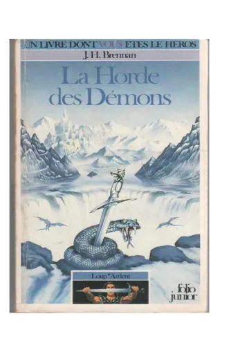la horde des demons de Région Languedoc Roussillon, couverture du livre