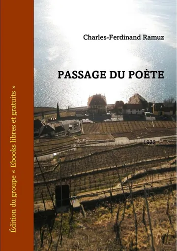 Passage du poète de Charles-Ferdinand Ramuz, couverture du livre