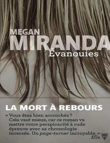 Évanouies de Megan Miranda, couverture du livre