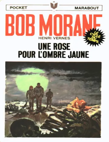 Une rose pour l'Ombre Jaune d’Henri Vernes, couverture du livre