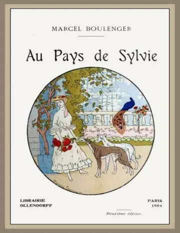 Au pays de Sylvie de Marcel Boulenger, couverture du livre