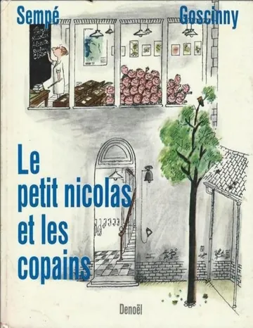Le petit Nicolas et les copains de René Goscinny, couverture du livre