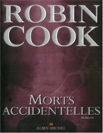 Morts accidentelles de Robin Cook, couverture du livre
