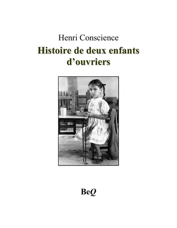 Histoire de deux enfants d'ouvriers d’Henri Conscience, couverture du livre