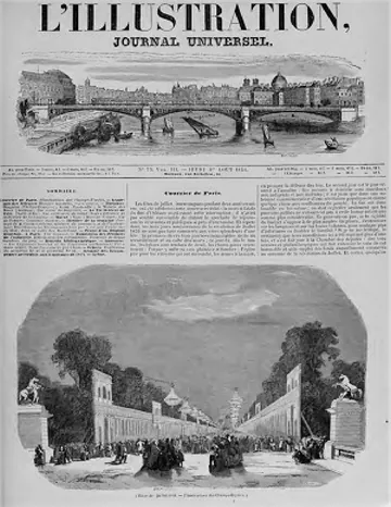 L'Illustration, No. 0075, 1 August 1844 de Various, couverture du livre