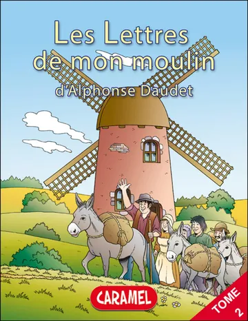 Le secret de maître Cornille d’Alphonse Daudet, couverture du livre
