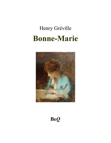 Bonne-Marie d’Henry Gréville, couverture du livre