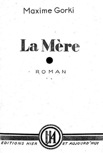La Mère de Maxime Gorki, couverture du livre