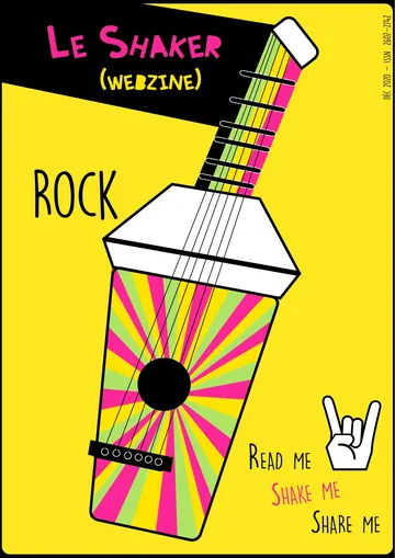 Le Shaker, HS n°03 : Rock de Justine Coffin, couverture du livre