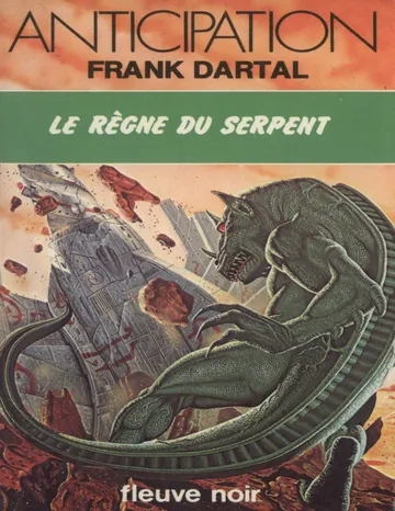 Le regne du serpent de Frank Dartal, couverture du livre