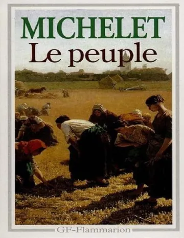 Le Peuple de Jules Michelet, couverture du livre