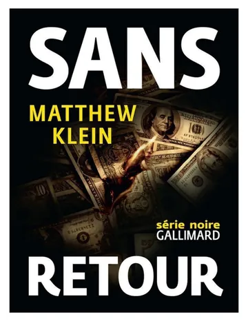 Sans retour de Matthew Klein, couverture du livre