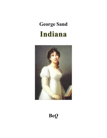Indiana de George Sand, couverture du livre
