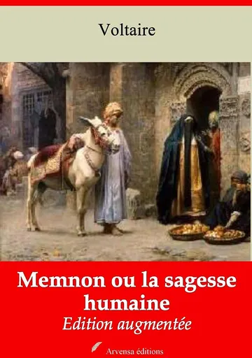 Memnon ou la sagesse humaine de Voltaire, couverture du livre