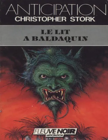 Le Lit A Baldaquin de Christopher Stork, couverture du livre